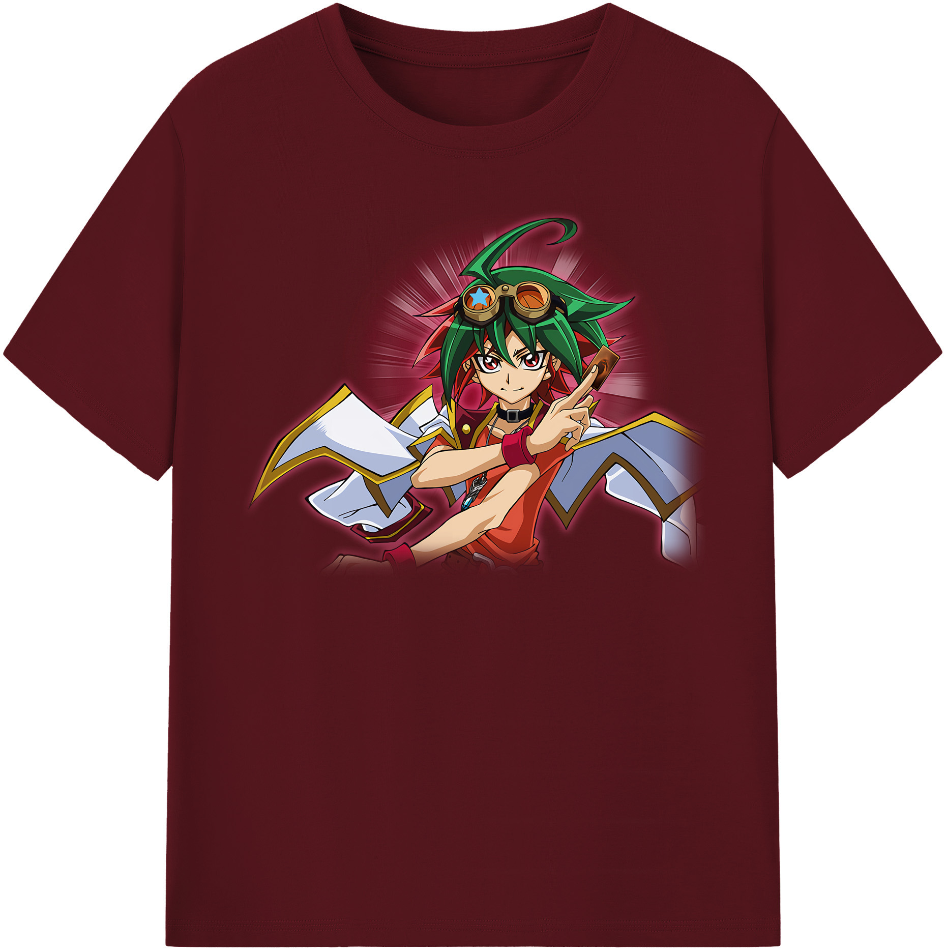 （画像用） 遊☆戯☆王 Yu-Gi-Oh! 綿100％半袖Tシャツ（フロントプリント）